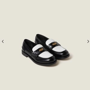 BRAND NEW MIU MIU NERO LOAFERS